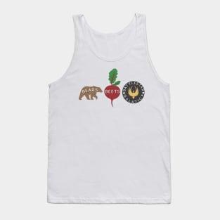 “Bears, Beets, Battlestar Galatica.” (2) Tank Top